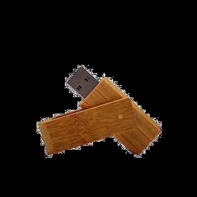 ClÈ USB ovale en Ècologique. - PF-240