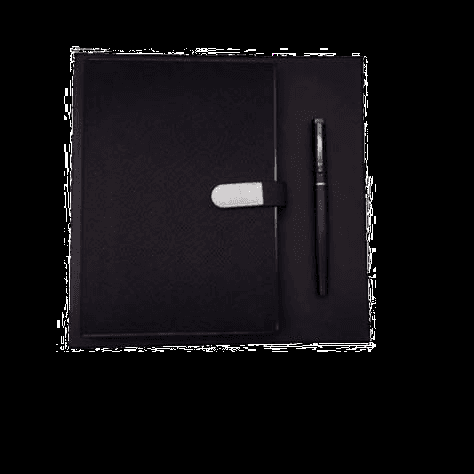 Notebook en similicuir + Stylo - REFN001