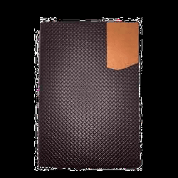 Notebook Ècaille en similicuir ClÈ USB en plastique coulissante. - SK003