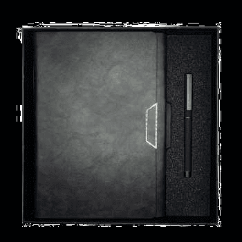 Coffret 2 piËce en similicuir - SK006-NOIR