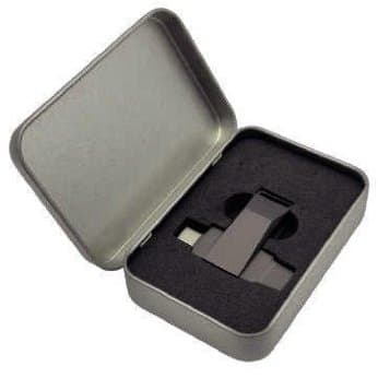 ClÈ USB mÈtal ´ Twist ª sous forme de porte‐clÈ. - IMG-1428