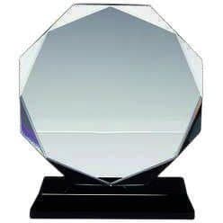 TrophÈe hexagonal en cristale - MR25028W
