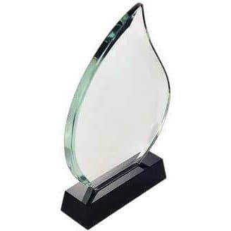 TrophÈe rectangle en cristale TrophÈe rond en cristale TrophÈe goute en cristale - PF-020