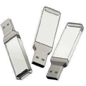 ClÈ USB ovale en plexi. - PF-130
