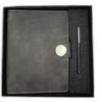 Coffret 2 piËce en similicuir - SK004-NOIR