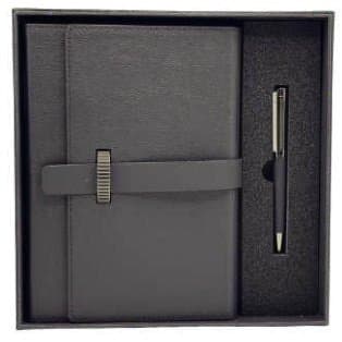 Coffret blocnote spirale + stylo Coffret blocnote + ClÈ usb + stylo - SK2405
