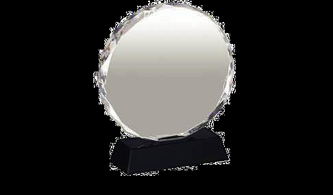TrophÈe rectangle en cristale TrophÈe rond en cristale TrophÈe goute en cristale