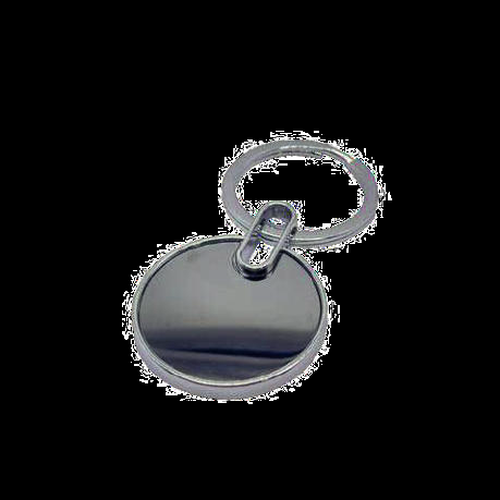 Porte clÈ rond miroir