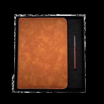 Coffret 2 piËce en similicuir ‡ fermeture annau